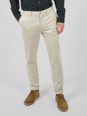 Ben Sherman Signature Skinny Stretch Chino Pantolon Beyaz | 4389-IJZWU