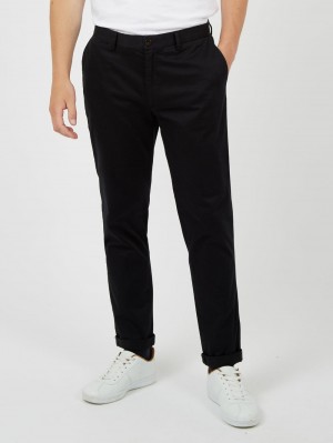 Ben Sherman Signature Slim Stretch Chino Pantolon Siyah | 3819-MAKPL