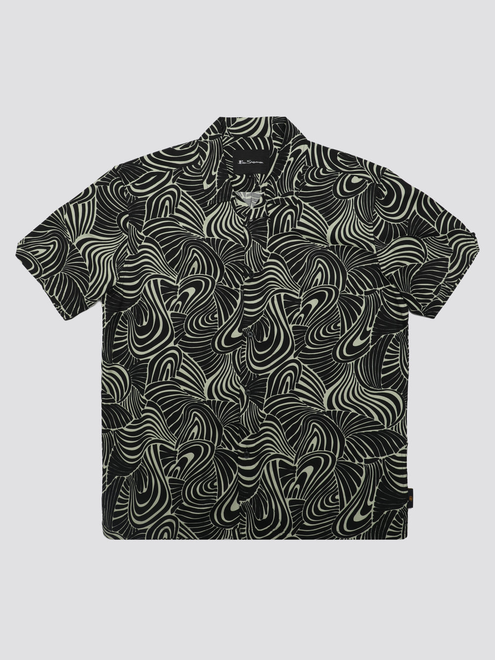 Ben Sherman B by Ben Sherman Psychedelic Swirl Print Gömlek Nane | 1973-FTHWL