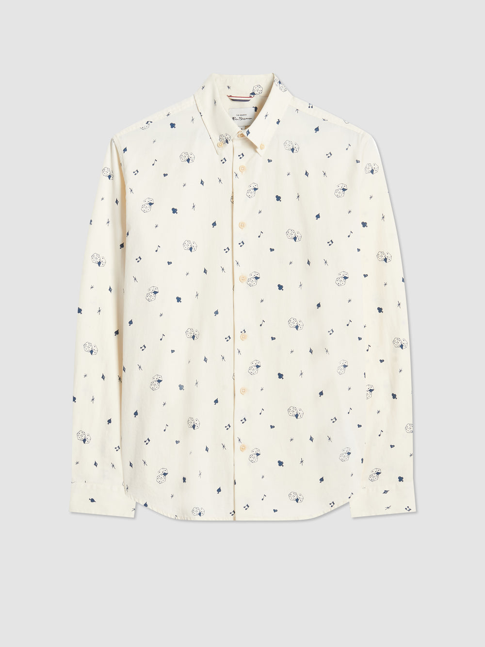 Ben Sherman Conversational Icon Gömlek Beyaz | 8372-FSKTB