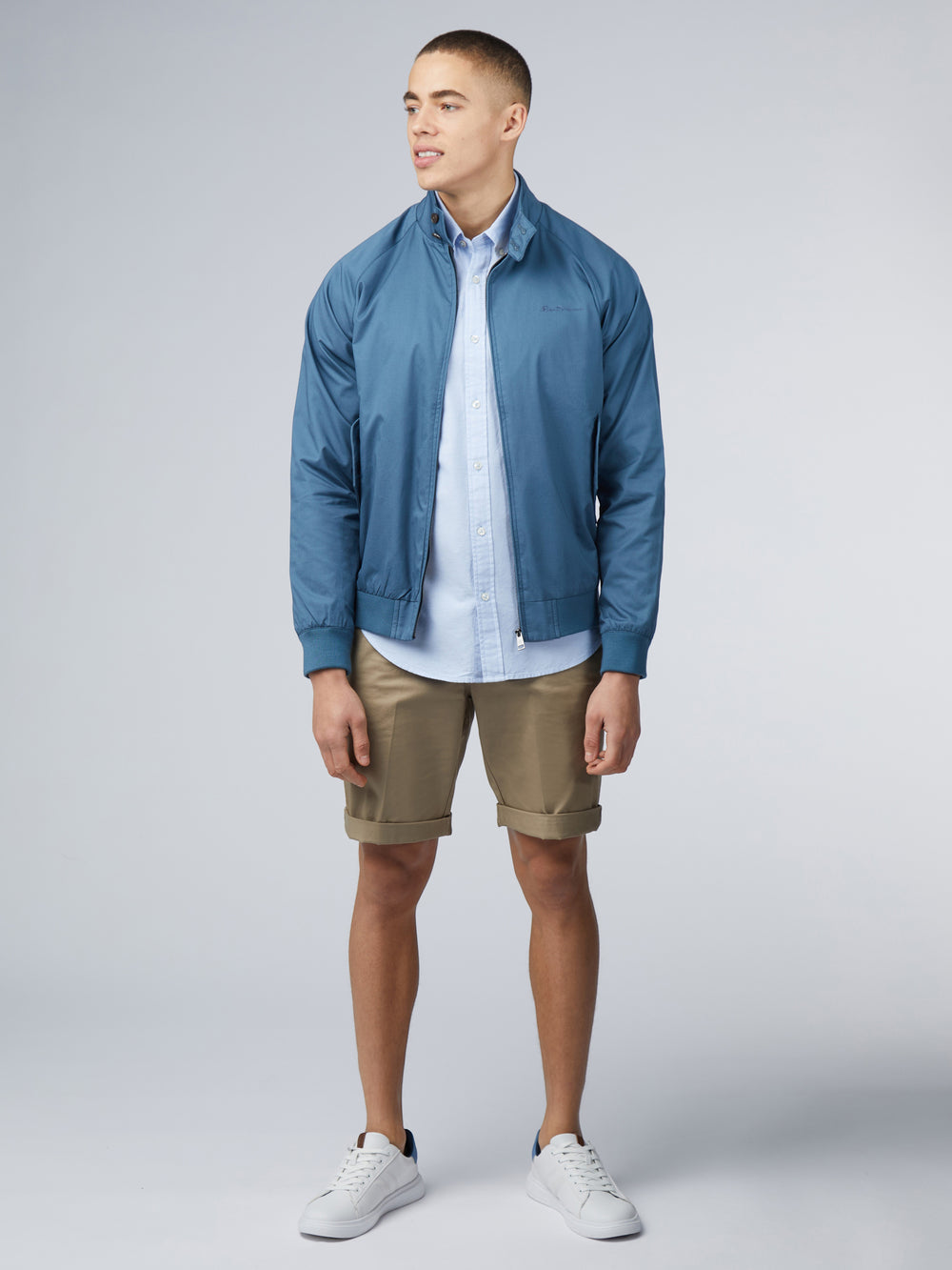 Ben Sherman Signature Harrington Mont Turkuaz | 6217-DZWOV