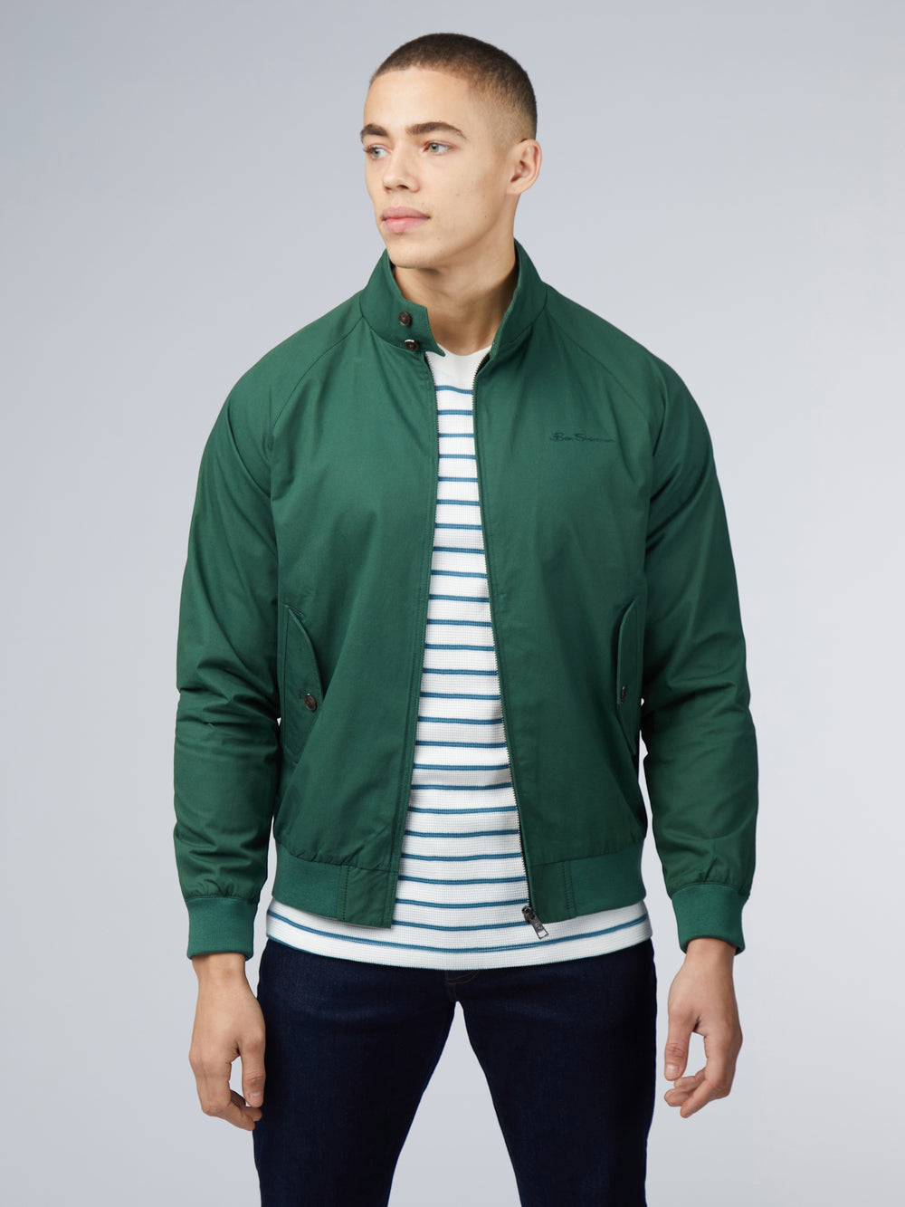 Ben Sherman Signature Harrington Mont Yeşil | 4263-OBSUK