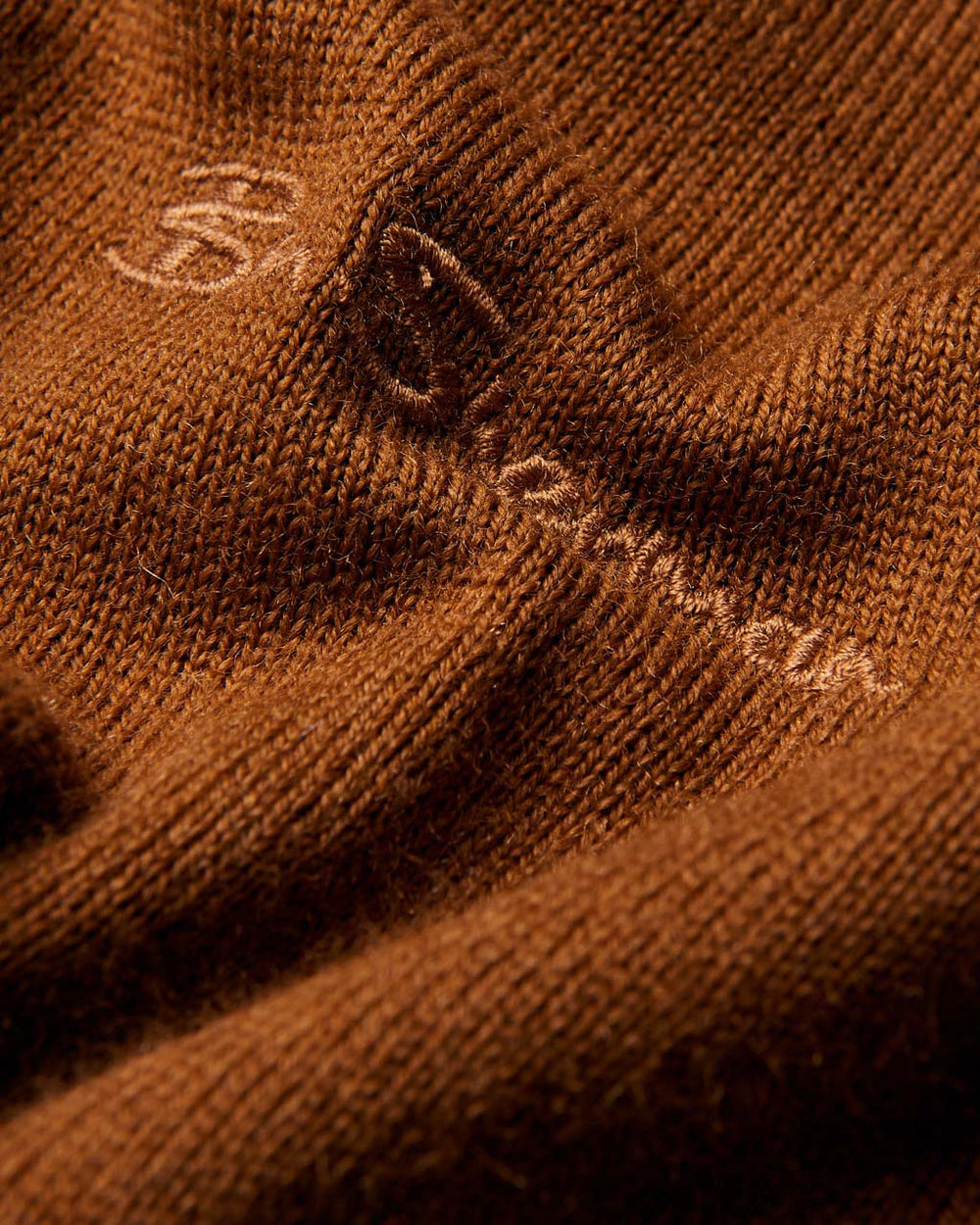 Ben Sherman Signature Merino Crewneck Triko Kahverengi | 6980-VFTZH