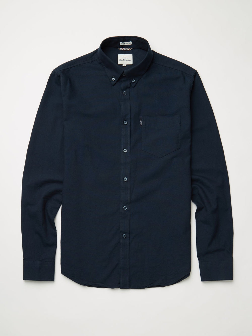 Ben Sherman Signature Organic Oxford Gömlek Lacivert | 2160-DJNSQ