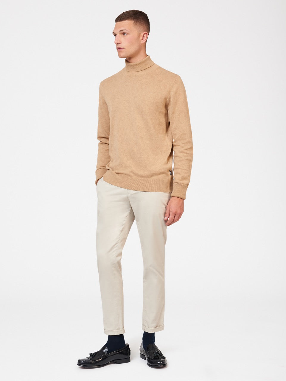 Ben Sherman Signature Roll Neck Triko Gri | 2739-FQJWP