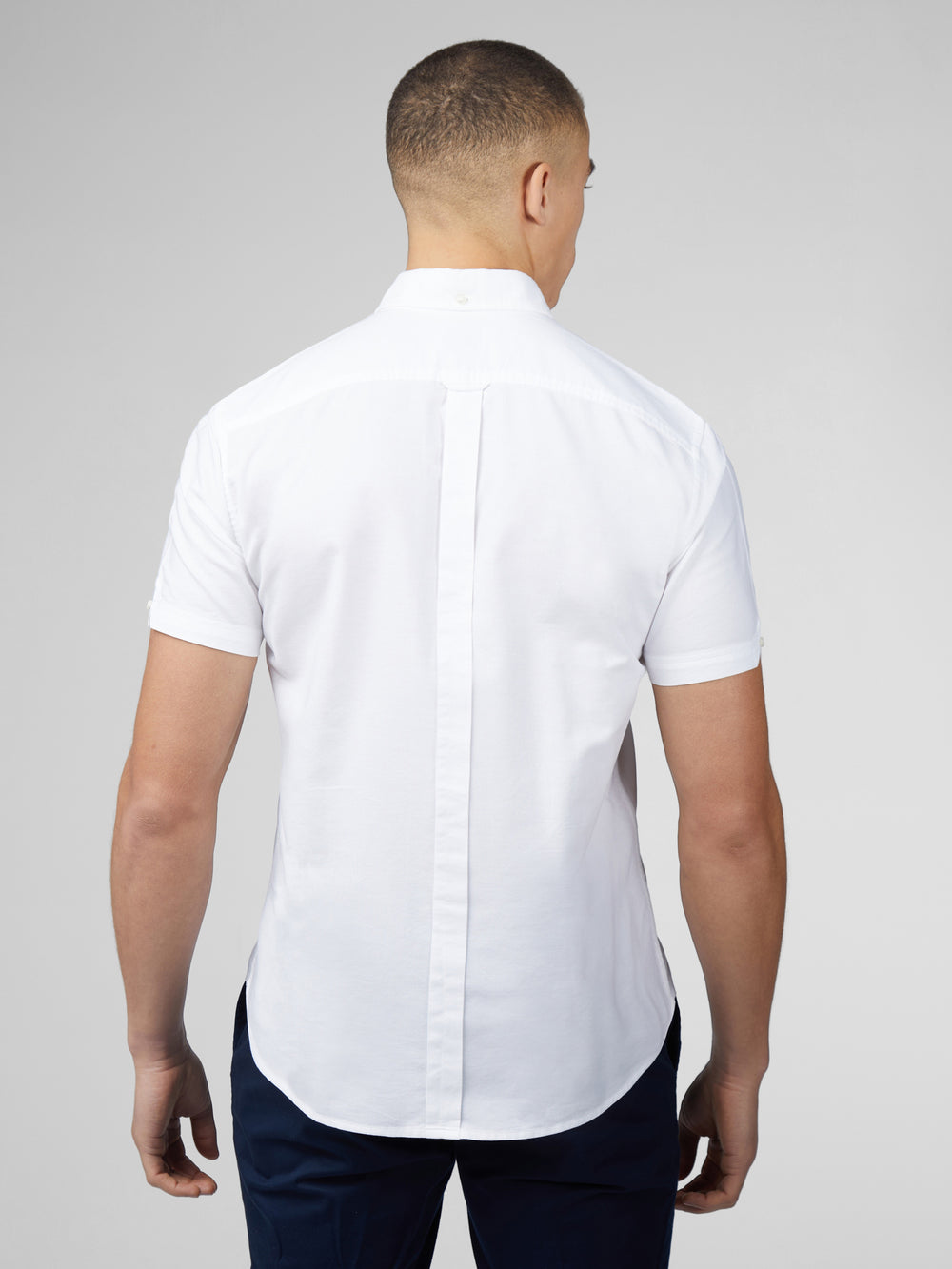 Ben Sherman Signature Short Sleeve Oxford Gömlek Beyaz | 9712-USJKZ