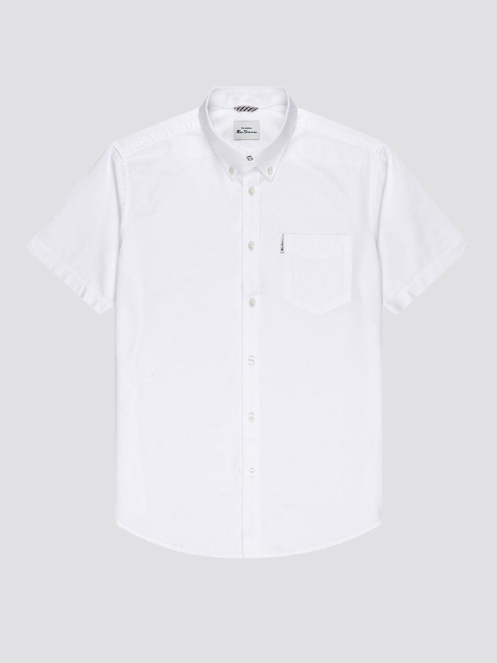 Ben Sherman Signature Short Sleeve Oxford Gömlek Beyaz | 9712-USJKZ