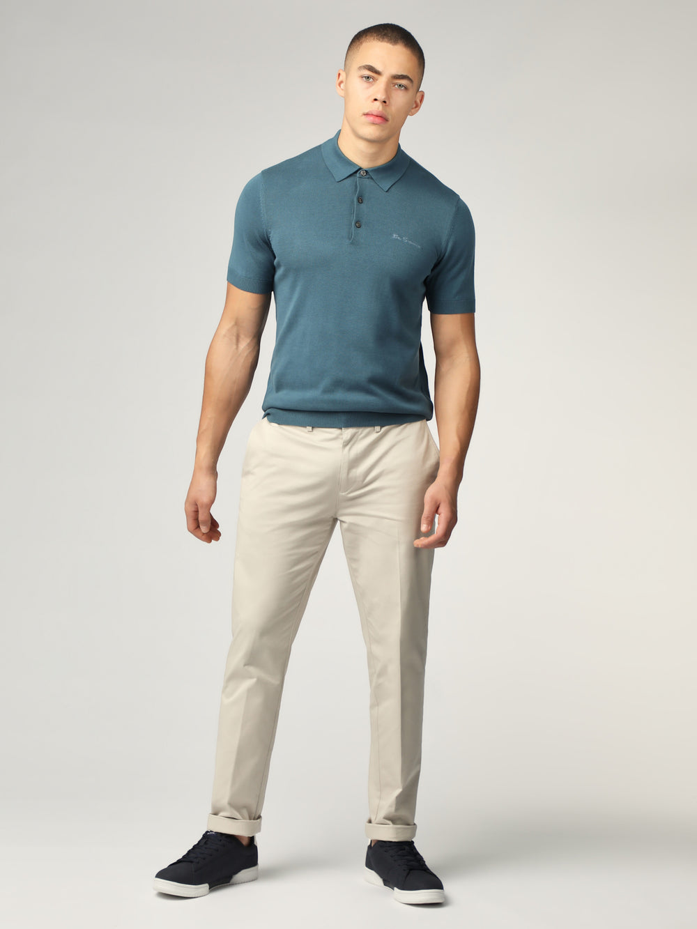 Ben Sherman Signature Short Sleeve Polo Triko Turkuaz | 0723-BFYGC