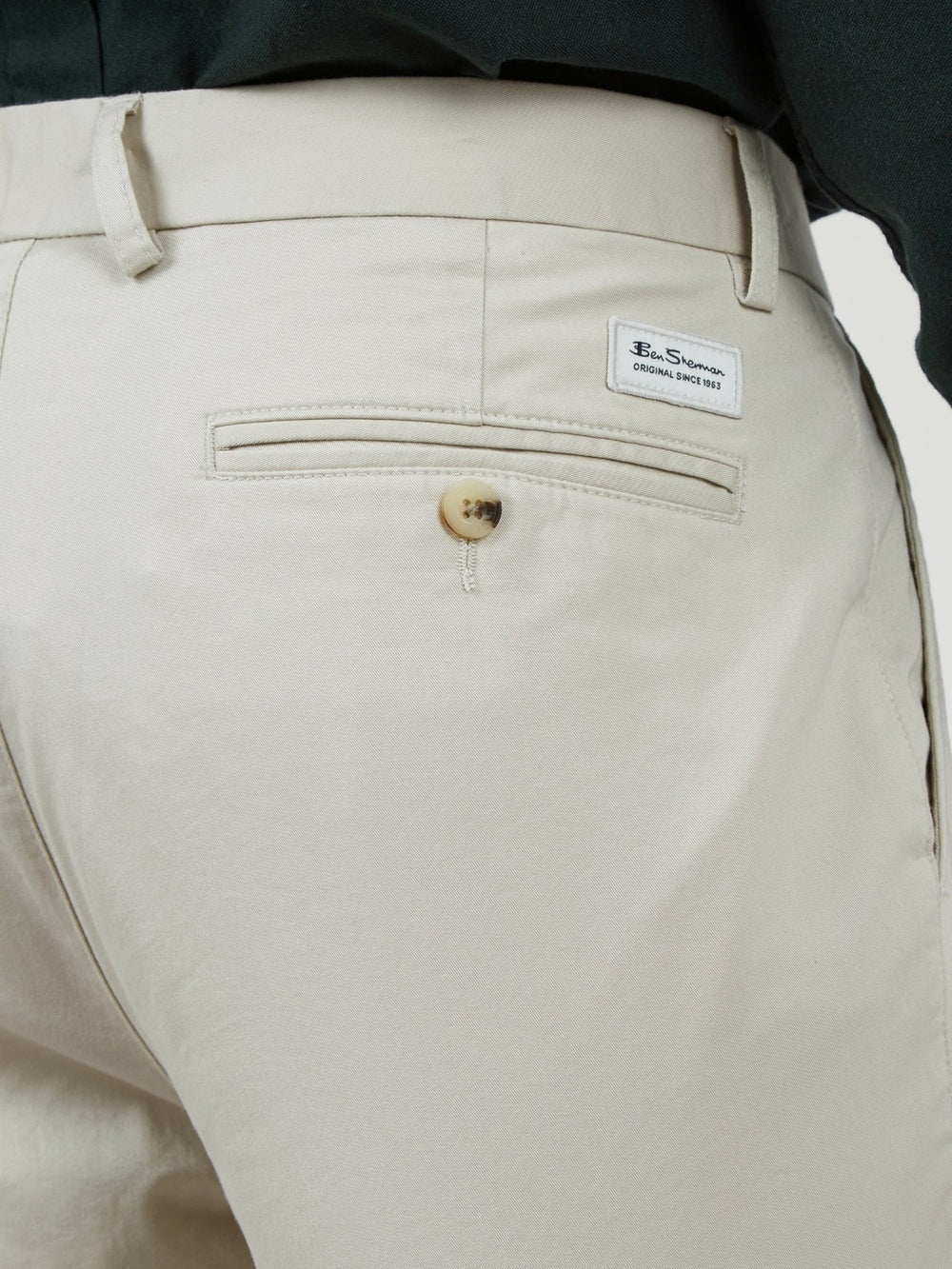 Ben Sherman Signature Skinny Stretch Chino Pantolon Beyaz | 4389-IJZWU