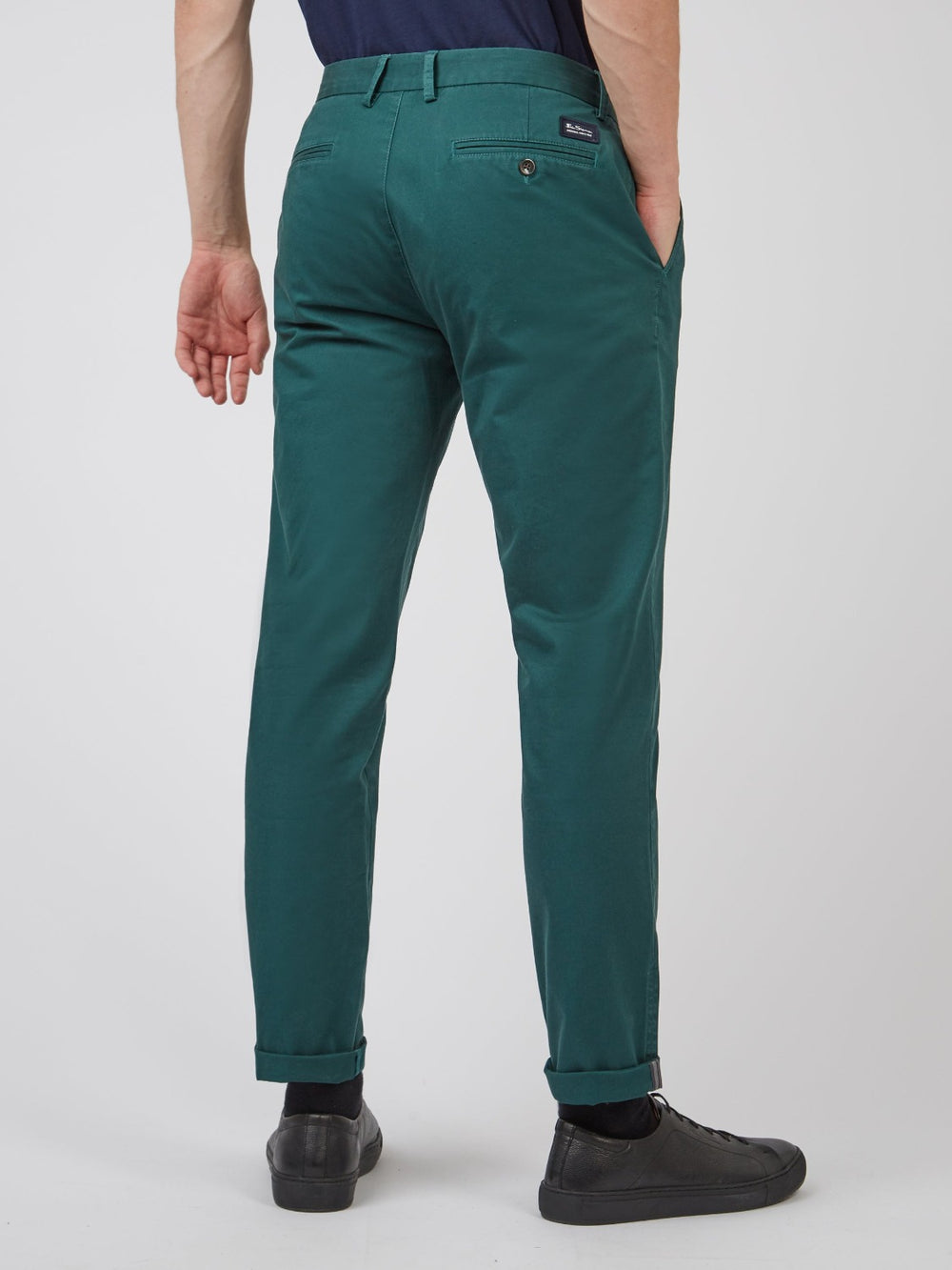 Ben Sherman Signature Slim Stretch Chino Pantolon Yeşil | 6502-TGQYP