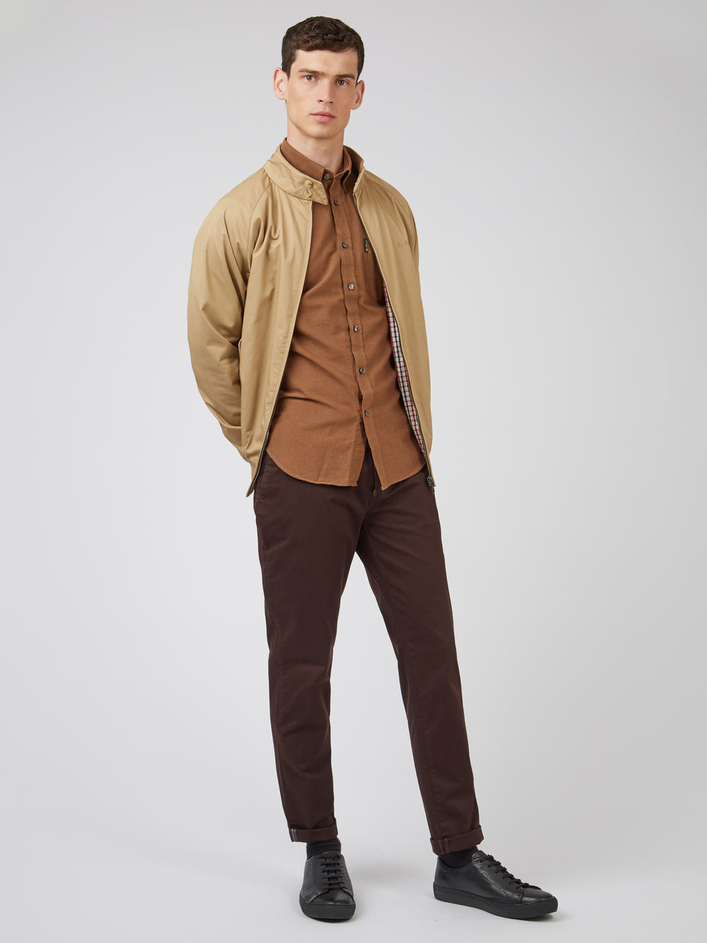 Ben Sherman Signature Slim Stretch Chino Pantolon Kırmızı | 7895-BSLAJ