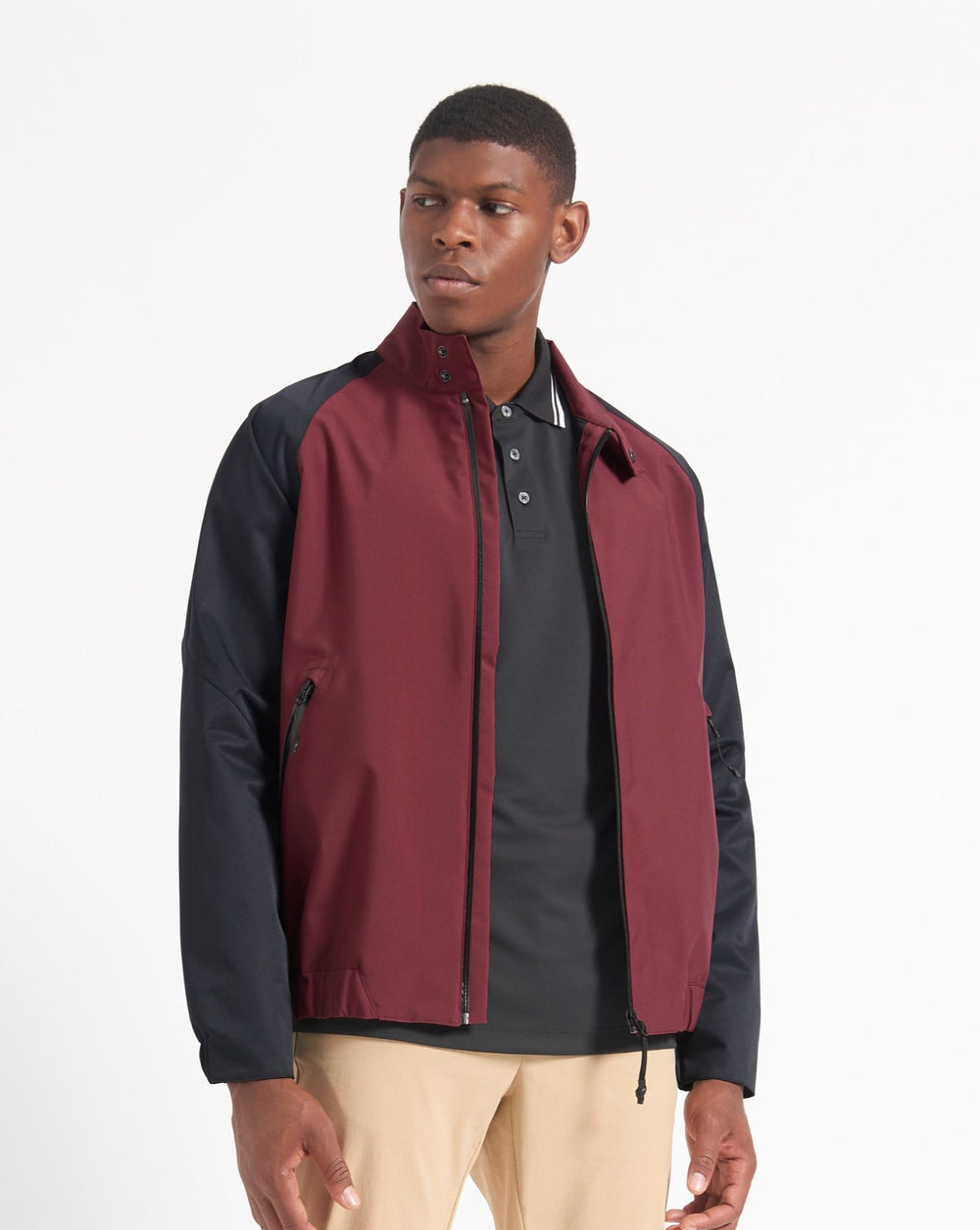 Ben Sherman Waterproof Harrington Mont Bordo | 3071-OGTYX